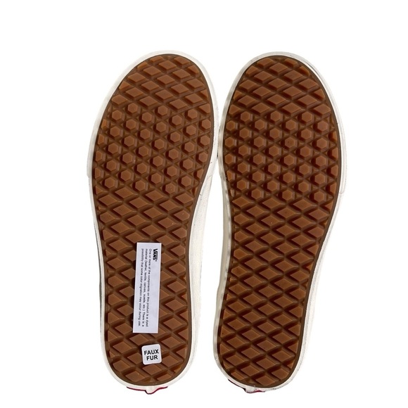 Vans Ward Hi MTE High Top Suede Sneakers Leopard Fur Women’s Size 7.5 Black - Picture 7 of 9